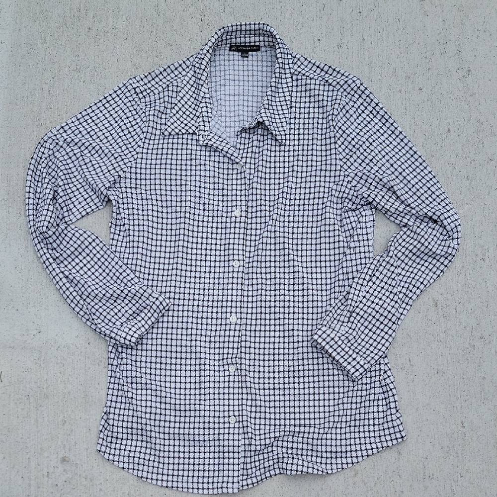 Adrianna Papell Black and White CheckerBlack and White Checke